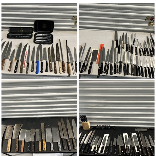 Chef butcher kitchen - chef,, knives